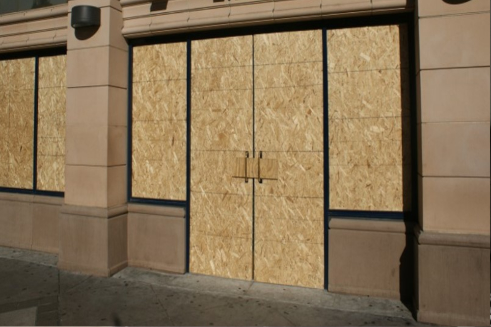 Boarding Up in Finsbury Park, Manor House, N4